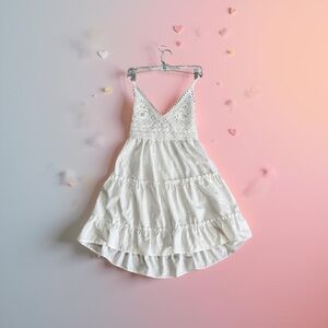 White Lace Women’s Dress size Large